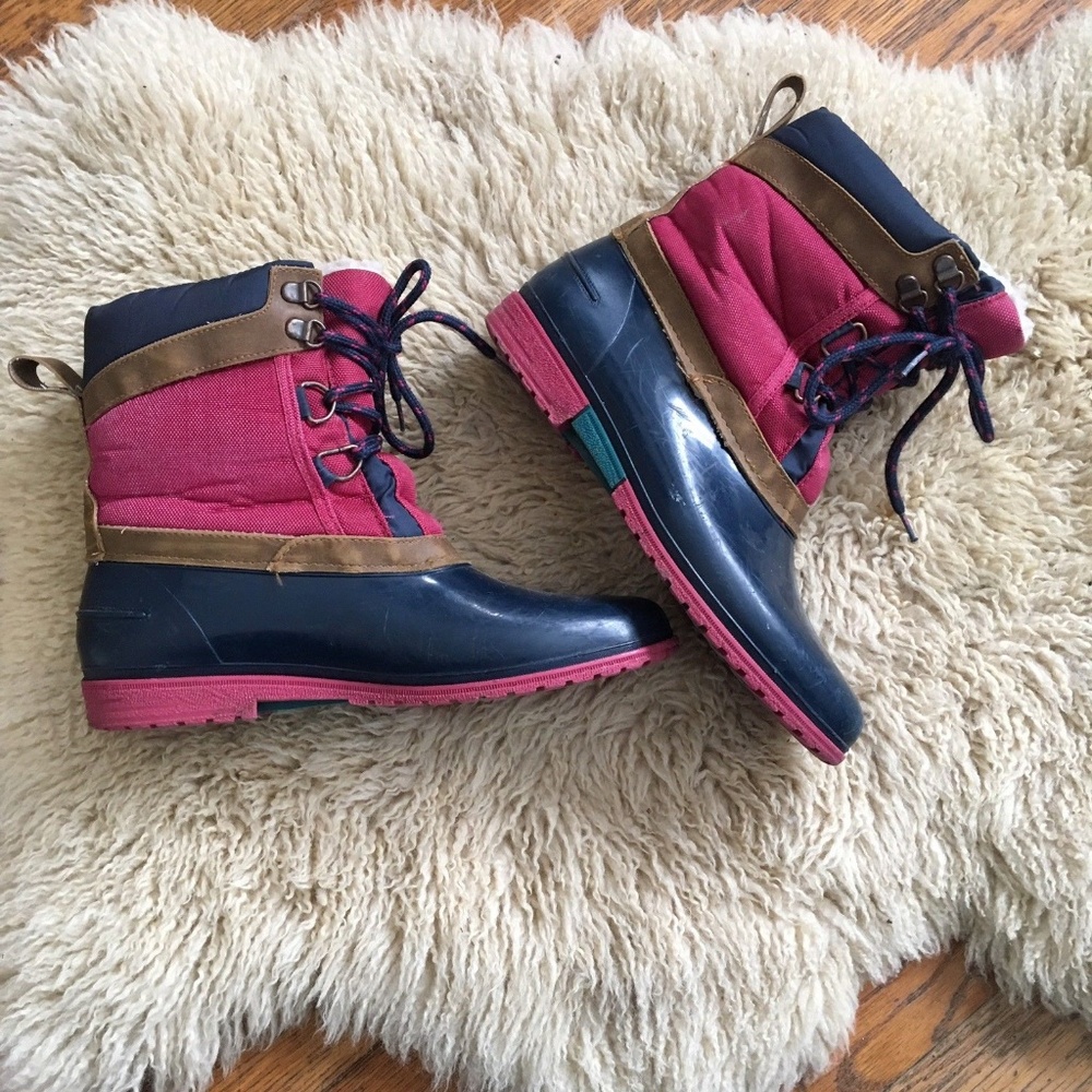 Vintage Snow Winter Rain Boots